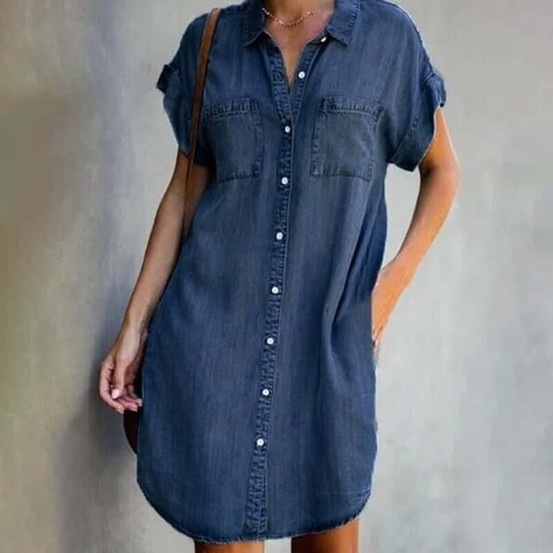 Mia Summer Midi Dress | Chic, Casual, Refined