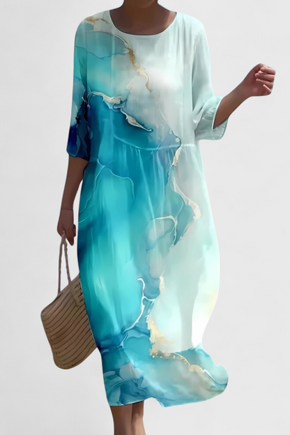 Karolina Floral Maxi Dress | Figure-Flattering, Graceful