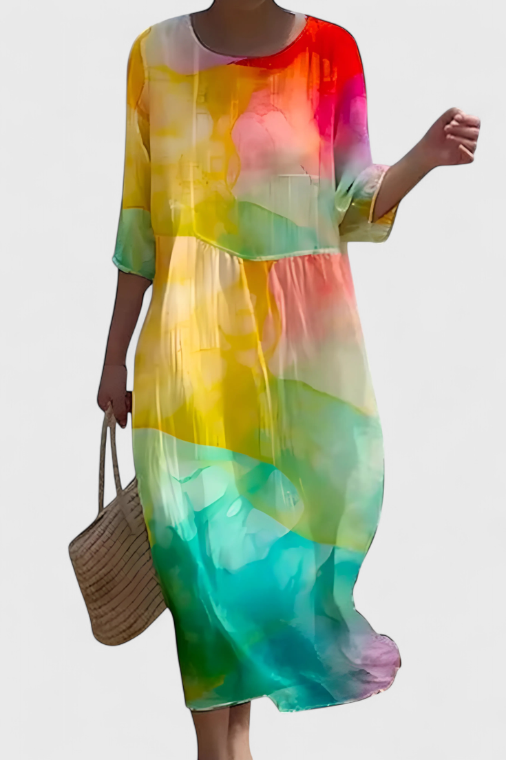 Karolina Floral Maxi Dress | Figure-Flattering, Graceful