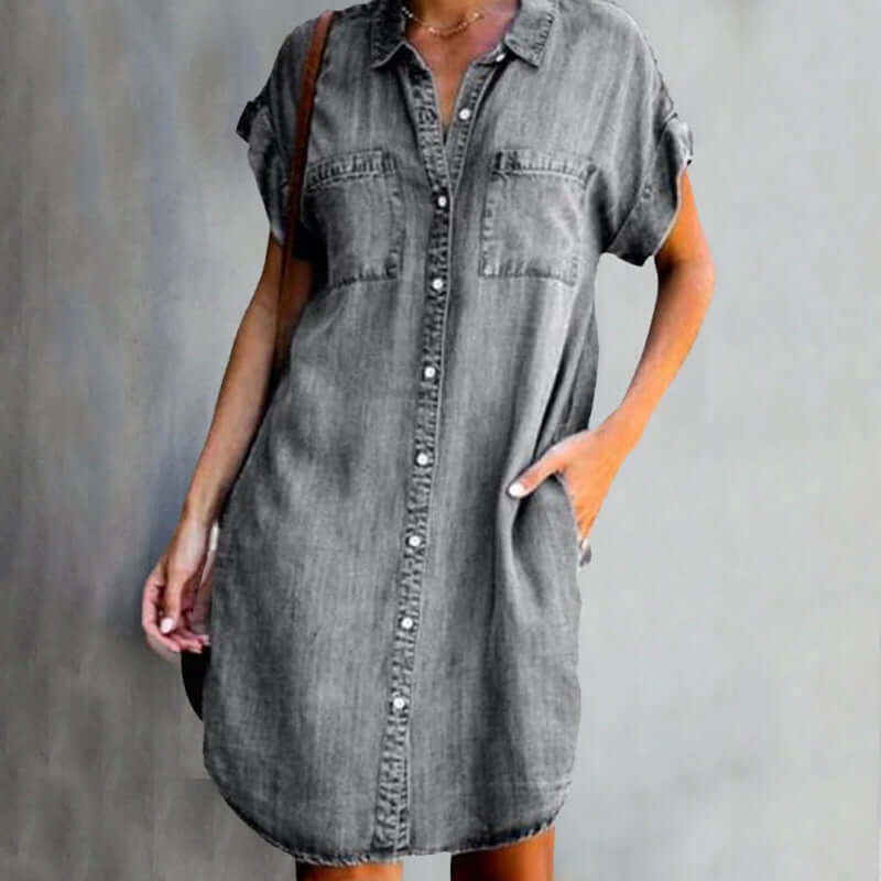 Mia Summer Midi Dress | Chic, Casual, Refined