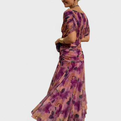 Andrea Wrap Dress | Feminine Drape, Elegant Movement