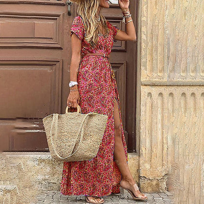 Carmen Boho Summer Mini Dress | Bohemian, Refined, Feminine