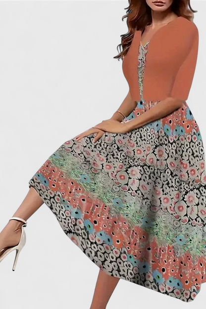 Estrella Blazer & Midi Dress Set | Summer Polish, Two-Piece