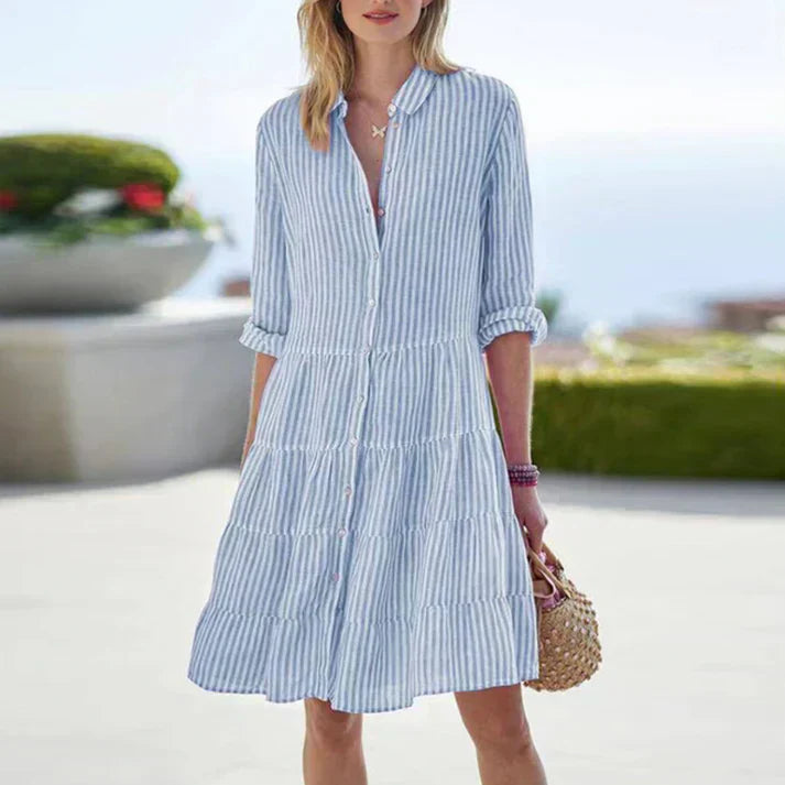 Yasmin Summer Midi Dress | Refined, Delicate, Dreamy