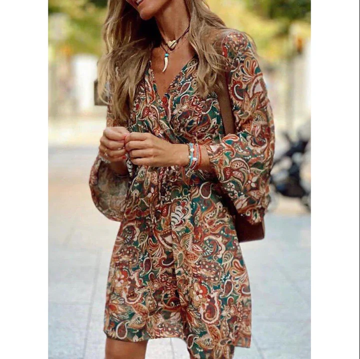 Camille Boho Summer Midi Dress | Bohemian, Dreamy, Radiant
