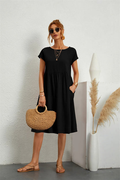 Dahlia Summer Maxi Dress | Elegant, Modern, Graceful