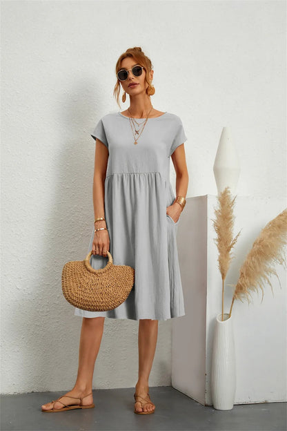 Dahlia Summer Maxi Dress | Elegant, Modern, Graceful